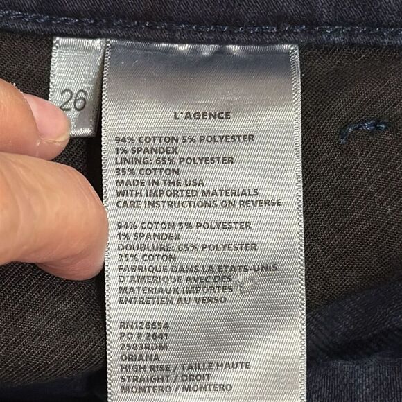 (N) L’ AGENCIA - SELMA JEAN - br MAVERICK, size 26 women - Picture 8 of 10
